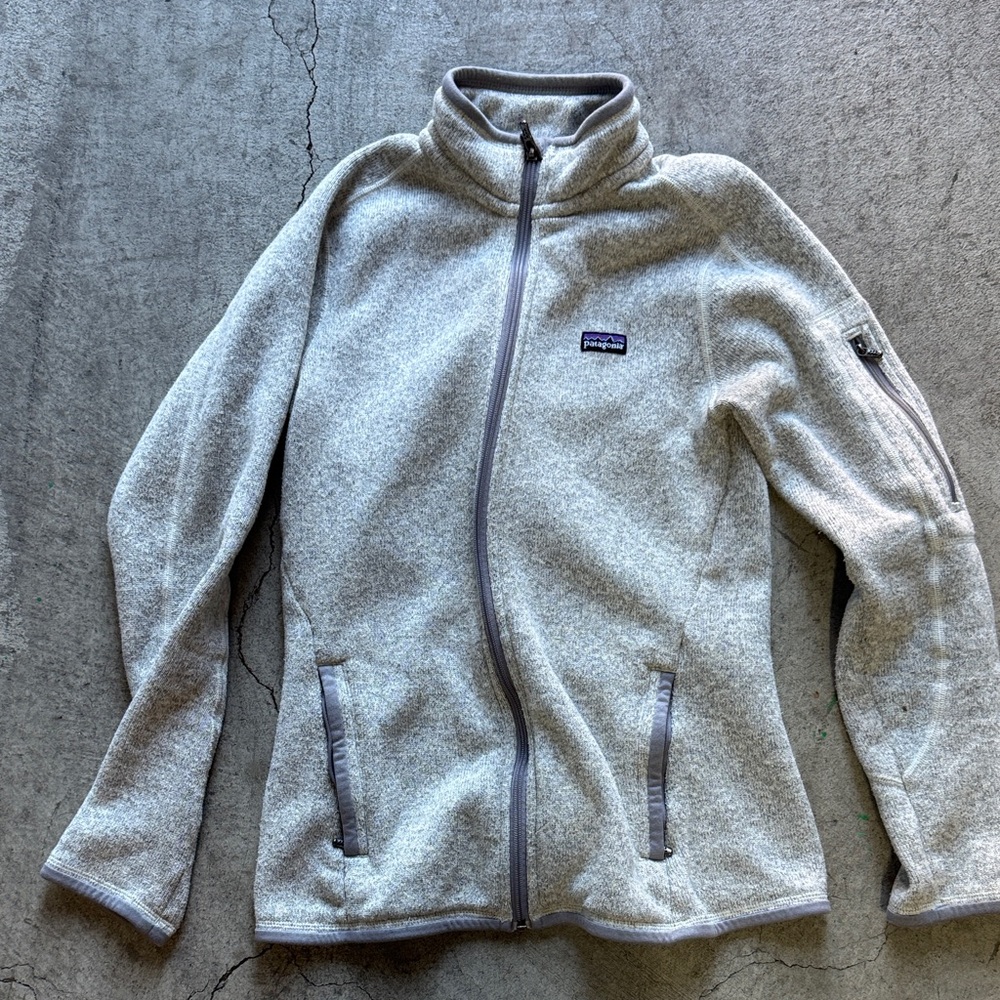 Patagonia Women's better sweater jacket XS grey